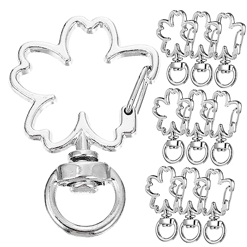 TOKIDNY 30 Stück Kirschblüten Schlüsselanhänger Clips Für Schlüsselanhänger, Clip, Schlüsselanhänger, Karabiner, Schlüsselanhänger Clip, Kleine Schlüsselanhänger Clips, Taschenschnallen TOKIDNY 30 Stück Kirschblüten Schlüsselanhänger Clips Für Schlüsselanhänger, Clip, Schlüsselanhänger, Karabiner, Schlüsselanhänger Clip, Kleine Schlüsselanhänger Clips, Taschenschnallen von TOKIDNY