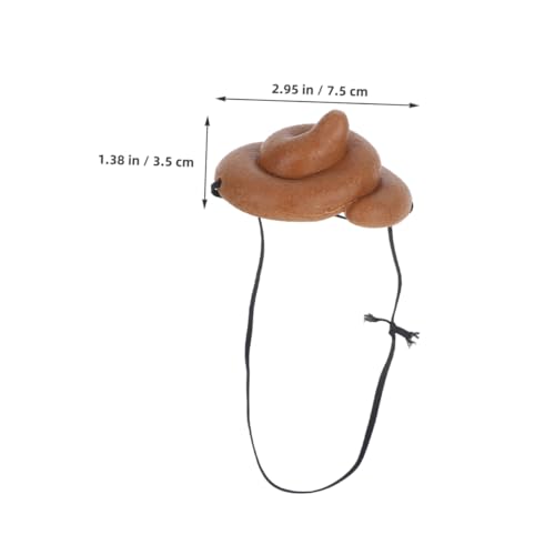 TOKIDNY 4 Stück Halloween Augenklappe Poop Design Lustige Party Cosplay Maske Lustiger Fasching Zubehör für Maskenball Festival Kostümaccessoires von TOKIDNY