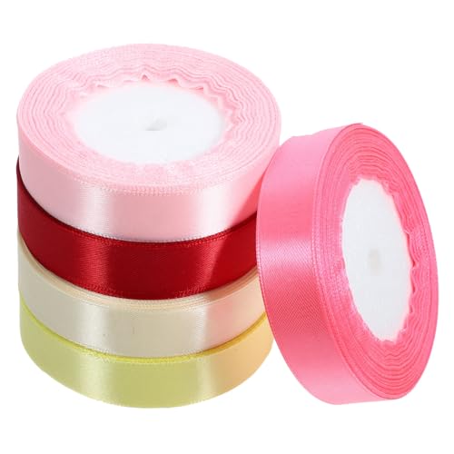 TOKIDNY 5 Rollen Geschenkband Dekoration Pastellfarben Strapazierfähigem für Verpackung und Partydekoration Vielseitig Einsetzbar für und Überraschungen TOKIDNY 5 Rollen Geschenkband Dekoration Pastellfarben Strapazierfähigem für Verpackung und Partydekoration Vielseitig Einsetzbar für und Überraschungen von TOKIDNY