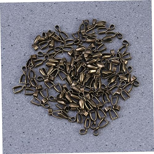 TOKIDNY 50 Stück Bronze Anhängerverbinder Quetschverschluss Perlen Clip Schmuckzubehör DIY Halskette Armband Anhänger Ösen für Schmuckherstellung TOKIDNY 50 Stück Bronze Anhängerverbinder Quetschverschluss Perlen Clip Schmuckzubehör DIY Halskette Armband Anhänger Ösen für Schmuckherstellung von TOKIDNY