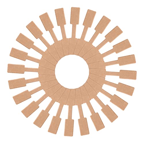 TOKIDNY 50 Stück Leere Verpackungskarten, Leere Etikettenaufkleber, Selbstklebende Aufkleberetiketten, Selbstklebende Schmuckdisplaykarten, Halskettendisplaykarten Zum Verkauf Von von TOKIDNY