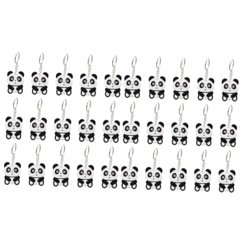TOKIDNY 60 Stück Panda Schlüsselanhänger, Süßer Cartoon Panda Anhänger, Rucksack Anhänger, Rucksack Schlüsselanhänger, Zubehör, Panda Charm, Kinder Schlüsselanhänger, Kawaii TOKIDNY 60 Stück Panda Schlüsselanhänger, Süßer Cartoon Panda Anhänger, Rucksack Anhänger, Rucksack Schlüsselanhänger, Zubehör, Panda Charm, Kinder Schlüsselanhänger, Kawaii von TOKIDNY