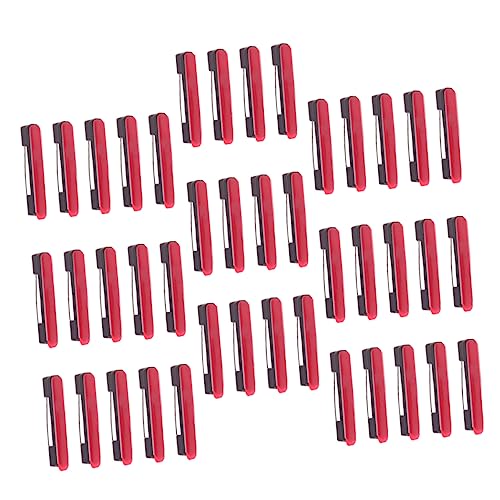 TOKIDNY 60stücke Selbstklebende Sicherheitsnadeln Aus Kunststoff Für Id-Badges Namensschilder Und Bastelarbeiten Praktisch Für DIY-projekte Und Handwerk Mittelgroß von TOKIDNY