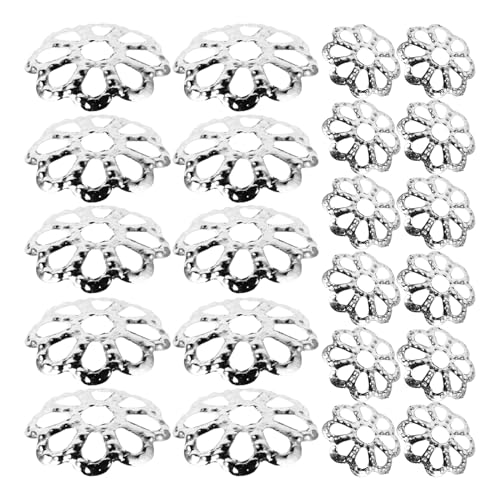 TOKIDNY 600 Stück Hohlblumen Perlenkappen Diy Schmuckzubehör für Armbänder und Ohrringe Spacer Kappen für Kreative Projekte TOKIDNY 600 Stück Hohlblumen Perlenkappen Diy Schmuckzubehör für Armbänder und Ohrringe Spacer Kappen für Kreative Projekte von TOKIDNY