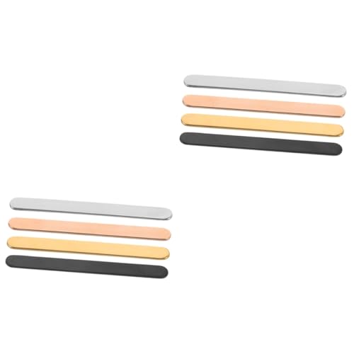 TOKIDNY 8 Stück Edelstahl Ringfingerringe Rohlinge, Ringprägung Für DIY Ringrohlinge, Streifen Für DIY Ringprägungsrohlinge, Ringstreifen Für Schmuck, Verstellbare Ringstreifen, TOKIDNY 8 Stück Edelstahl Ringfingerringe Rohlinge, Ringprägung Für DIY Ringrohlinge, Streifen Für DIY Ringprägungsrohlinge, Ringstreifen Für Schmuck, Verstellbare Ringstreifen, von TOKIDNY