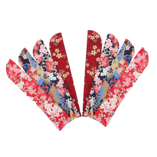 TOKIDNY 8 Stück Teiliges Japanischer Fächer Taschen aus Doppellagigem Seidenstoff Faltbare Handfächer Organizer mit Floralem Muster Vielseitige Fächer Aufbewahrungstaschen für Hochzeit TOKIDNY 8 Stück Teiliges Japanischer Fächer Taschen aus Doppellagigem Seidenstoff Faltbare Handfächer Organizer mit Floralem Muster Vielseitige Fächer Aufbewahrungstaschen für Hochzeit von TOKIDNY