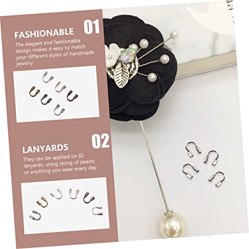 TOKIDNY 800Stücke U Förmige Drahtschleifendrahtguards Drahtschutz für DIY und Armbänder Elegantes Design für Schmuckherstellung und Kreative Bastelprojekte von TOKIDNY