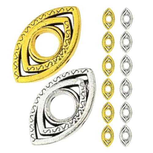 TOKIDNY Augenperlen, Metallanhänger, Feng-shui-anhänger, Charms Für Diy-schmuckherstellung, Halskette, Armband, Ohrring, Zubehör TOKIDNY Augenperlen, Metallanhänger, Feng-shui-anhänger, Charms Für Diy-schmuckherstellung, Halskette, Armband, Ohrring, Zubehör von TOKIDNY