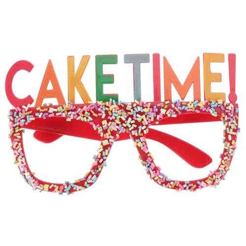 TOKIDNY Brillenkuchen Gläser Zur Geburtstagsfeier Neuheitsbrille Lustige Sonnenbrille Für Erwachsene Kostüm Geburtstagsparty- Neuheit Geburtstag Sonnenbrille Festivalbrille STK TOKIDNY Brillenkuchen Gläser Zur Geburtstagsfeier Neuheitsbrille Lustige Sonnenbrille Für Erwachsene Kostüm Geburtstagsparty- Neuheit Geburtstag Sonnenbrille Festivalbrille STK von TOKIDNY