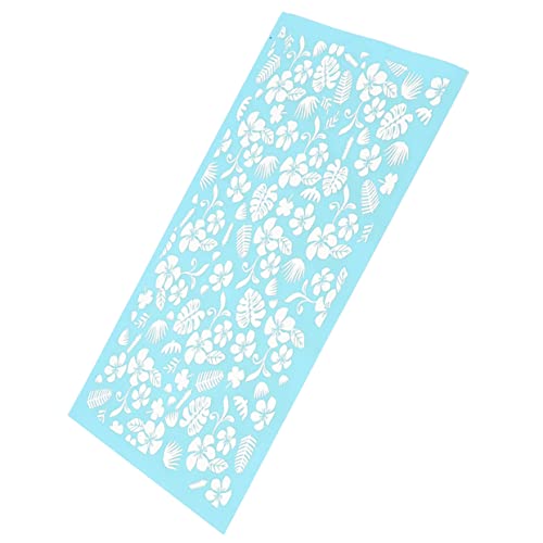 TOKIDNY Diy Seidenschablone für Polymer Wiederverwendbar nicht Klebend für Schmuckherstellung mit Feinem Muster Waschbar Hochwertiges Sicher der Anwendung von TOKIDNY