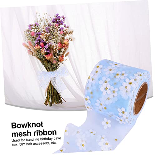 TOKIDNY Handmade Gauze Ribbon mit Kleinem Pflaumenblütenmuster DIY Schleifenband für Kleidung Haarschmuck Geschenkdekoration und Bastelzubehör TOKIDNY Handmade Gauze Ribbon mit Kleinem Pflaumenblütenmuster DIY Schleifenband für Kleidung Haarschmuck Geschenkdekoration und Bastelzubehör von TOKIDNY