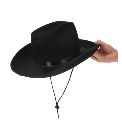 TOKIDNY Leichter Einfarbiger Westernhut aus Nonwoven für Cosplay Partys und Alltagsgebrauch für Verschiedene Themenveranstaltungen TOKIDNY Leichter Einfarbiger Westernhut aus Nonwoven für Cosplay Partys und Alltagsgebrauch für Verschiedene Themenveranstaltungen von TOKIDNY