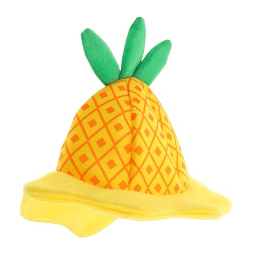 TOKIDNY Lustiger Ananashut für Erwachsene Elastische Kopfbedeckung Partydeko Fotorequisit Geburtstagsfeier Karneval Hawaii Partyaccessoire von TOKIDNY