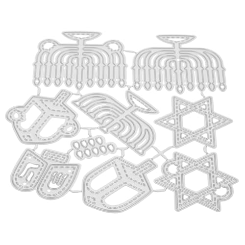 TOKIDNY Metall Stanzform, Prägepapier Stanzformen, Happy Chanukkah, Basteln TOKIDNY Metall Stanzform, Prägepapier Stanzformen, Happy Chanukkah, Basteln von TOKIDNY