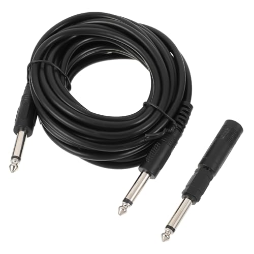TOKIDNY Professionelles Instrumentenkabel mit Adapter Flexibles Klinkenkabel für Elektrische Gitarre Bass und Elektronische Geräte Langlebiger Rostfreier Stecker Einfache Verbindung und TOKIDNY Professionelles Instrumentenkabel mit Adapter Flexibles Klinkenkabel für Elektrische Gitarre Bass und Elektronische Geräte Langlebiger Rostfreier Stecker Einfache Verbindung und von TOKIDNY
