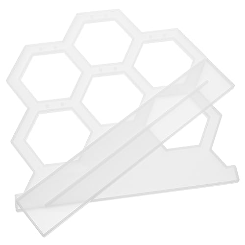 TOKIDNY Silikonform Sechseck DIY Ohrschmuck Gießform Epoxidharz Harzformen Handwerk Bastelset Langlebig Leicht zu Reinigen für Harzgießen Zuhause und Schule TOKIDNY Silikonform Sechseck DIY Ohrschmuck Gießform Epoxidharz Harzformen Handwerk Bastelset Langlebig Leicht zu Reinigen für Harzgießen Zuhause und Schule von TOKIDNY