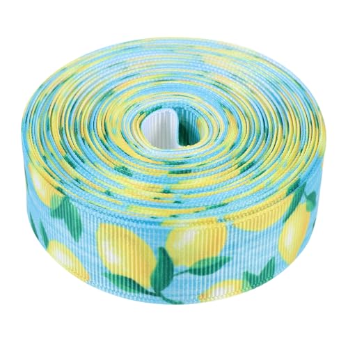 TOKIDNY Sommerliches Geschenkband mit Zitronenmuster Breit Lang Langlebiges Dekoband für Geschenkverpackung Partydekoration DIY Bastelprojekte Wiederverwendbar Festlich TOKIDNY Sommerliches Geschenkband mit Zitronenmuster Breit Lang Langlebiges Dekoband für Geschenkverpackung Partydekoration DIY Bastelprojekte Wiederverwendbar Festlich von TOKIDNY
