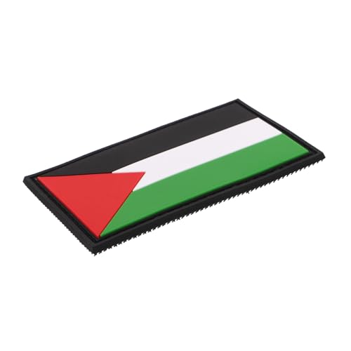 TOKIDNY Stickerei-palästina-flagge-patch, Armband-patches, Schlaufenhaken, Abzeichen, Applikation, Kleidung, Palästina-flagge, Applikation, Mantel, Arm-patch von TOKIDNY