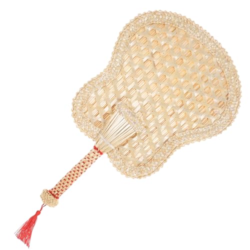 TOKIDNY Vintage Chinesischer Handfächer aus Handgewebtem Stroh Großer Sommer Fächer Tragbar für Outdoor und Innenbereich Stilvolles Kühles Accessoire und Dekoration TOKIDNY Vintage Chinesischer Handfächer aus Handgewebtem Stroh Großer Sommer Fächer Tragbar für Outdoor und Innenbereich Stilvolles Kühles Accessoire und Dekoration von TOKIDNY