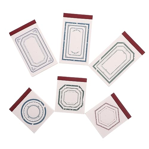 TOKIDNY Vintage Memo Pads Notizblöcke für Büro Praktische To Do Listen und DIY Scrapbooking Materialien für Büroangestellte Planung und Organisation TOKIDNY Vintage Memo Pads Notizblöcke für Büro Praktische To Do Listen und DIY Scrapbooking Materialien für Büroangestellte Planung und Organisation von TOKIDNY