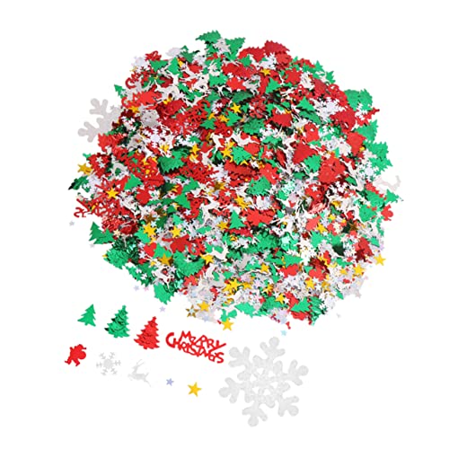 TOKIDNY Weihnachtskonfetti 10 Stilen Aus Kunststoff Ideal Für DIY Projekte Tischdekoration Und Partydekoration Zu Festlichkeiten Wie Weihnachten Und Silvester TOKIDNY Weihnachtskonfetti 10 Stilen Aus Kunststoff Ideal Für DIY Projekte Tischdekoration Und Partydekoration Zu Festlichkeiten Wie Weihnachten Und Silvester von TOKIDNY