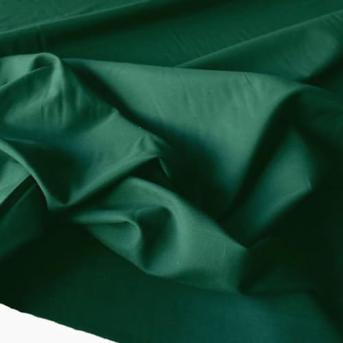 TOLKO Baumwollstoff Meterware uni | Popeline Stoff aus ÖkoTex Baumwolle als Kleiderstoff Dekostoff Vorhangstoff Gardinenstoff Sonnenschutz Bettwäsche Kissen Bezugsstoff Kinder Stoffe zum Nähen (Grün) TOLKO Baumwollstoff Meterware uni | Popeline Stoff aus ÖkoTex Baumwolle als Kleiderstoff Dekostoff Vorhangstoff Gardinenstoff Sonnenschutz Bettwäsche Kissen Bezugsstoff Kinder Stoffe zum Nähen (Grün) von TOLKO