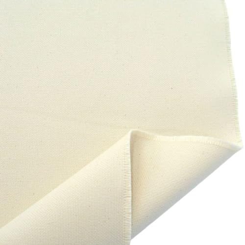 TOLKO Canvas unbehandelte ROH-Baumwolle 168cm breit | mittelschwerer Baumwollstoff naturfarben als Polsterstoff Dekostoff | Stoffe zum Nähen Meterware Baumwolle Stoff Canvasstoff TOLKO Canvas unbehandelte ROH-Baumwolle 168cm breit | mittelschwerer Baumwollstoff naturfarben als Polsterstoff Dekostoff | Stoffe zum Nähen Meterware Baumwolle Stoff Canvasstoff von TOLKO