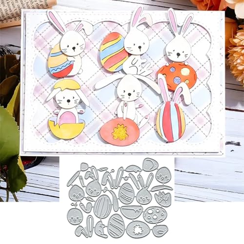 Metall-Stanzformen, Motiv: niedlicher Hase, Hase, Ostereier, Grußkarte, Sonnenblumen-Blätter, Stanzschablonen, DIY, Scrapbooking, dekoratives Prägepapier, Scrapbooking, Kartenherstellung Metall-Stanzformen, Motiv: niedlicher Hase, Hase, Ostereier, Grußkarte, Sonnenblumen-Blätter, Stanzschablonen, DIY, Scrapbooking, dekoratives Prägepapier, Scrapbooking, Kartenherstellung von TOLOVIS
