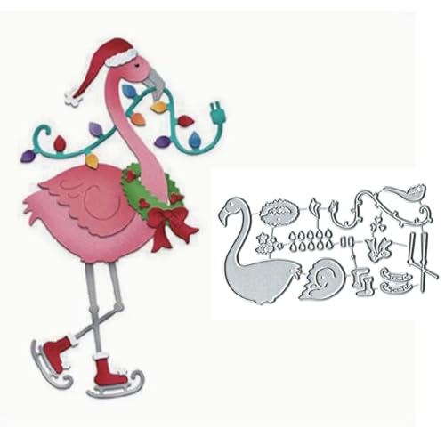 Metall-Stanzformen mit Flamingo-Tieren, Tiere, Vogel, Flamingo, Schleife, Blume, Blatt, Stanzschablonen, DIY, Scrapbooking, dekorative Prägung, Papier, Scrapbooking, Kartenherstellung Metall-Stanzformen mit Flamingo-Tieren, Tiere, Vogel, Flamingo, Schleife, Blume, Blatt, Stanzschablonen, DIY, Scrapbooking, dekorative Prägung, Papier, Scrapbooking, Kartenherstellung von TOLOVIS