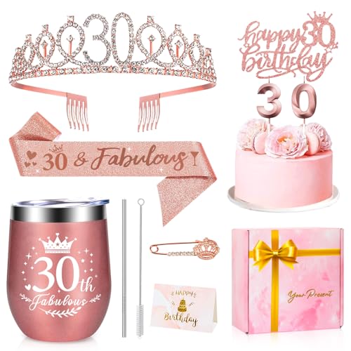 Geschenke für Frauen, 30 Geburtstag Frauen, Geburtstagsgeschenk für Frauen, Geschenkset Frauen, Personalisierte Geschenke für 30. Geburtstag Frau, Beste Freundin, Schwester, Mama, Damen, Partner Geschenke für Frauen, 30 Geburtstag Frauen, Geburtstagsgeschenk für Frauen, Geschenkset Frauen, Personalisierte Geschenke für 30. Geburtstag Frau, Beste Freundin, Schwester, Mama, Damen, Partner von TOLOYE