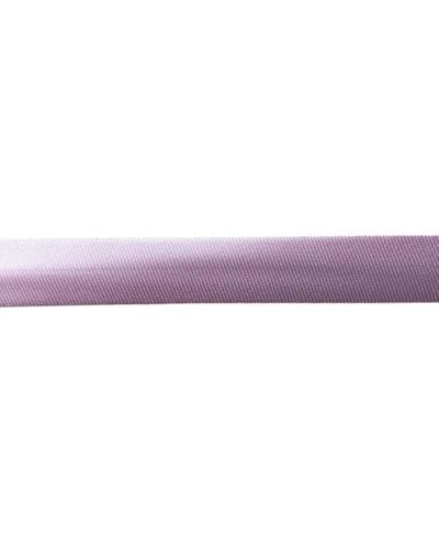 10 m Borte Sbieco Diagonale Querbalken Satin glänzend gefaltet Höhe 15 mm - Rosa Lila von TOMASELLI MERCERIA