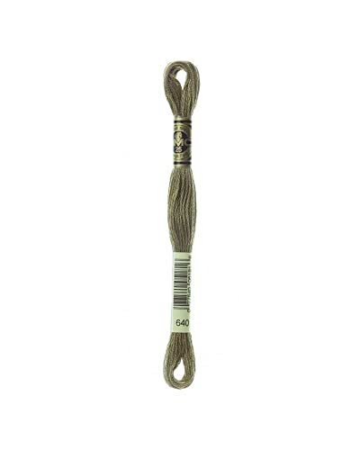 TOMASELLI MERCERIA Mouliné Spécial DmC Stickgarn Ref. 117mc dunkle Farbtöne - 640 von TOMASELLI MERCERIA
