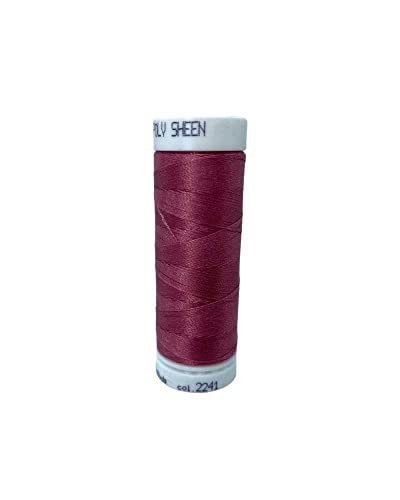 TOMASELLI MERCERIA Amman Mettler 2241 Glänzendes Stickgarn aus Poly Sheen, 200 m von TOMASELLI MERCERIA