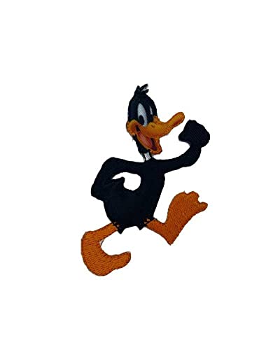 TOMASELLI MERCERIA Aufnäher zum Aufbügeln, Stickerei, Looney Tunes, Cartoon-Charakter, Daffy Duck TOMASELLI MERCERIA Aufnäher zum Aufbügeln, Stickerei, Looney Tunes, Cartoon-Charakter, Daffy Duck von TOMASELLI MERCERIA