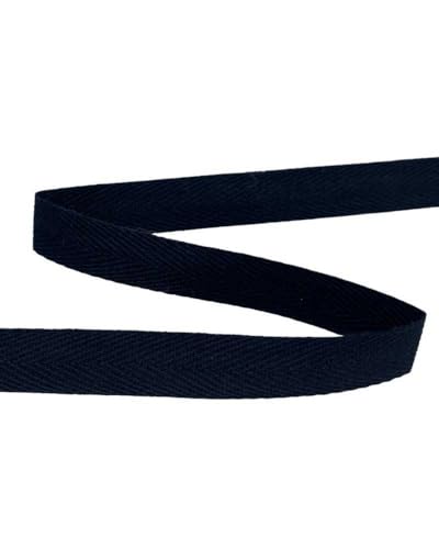 TOMASELLI MERCERIA Borte Band FS Leinwand Schrägband Baumwolle Höhe 1 cm - Schwarz TOMASELLI MERCERIA Borte Band FS Leinwand Schrägband Baumwolle Höhe 1 cm - Schwarz von TOMASELLI MERCERIA