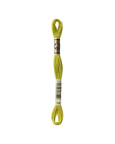 TOMASELLI MERCERIA Mouliné Spécial DmC Stickgarn Ref. 117 MC Grüntöne - 166 von TOMASELLI MERCERIA