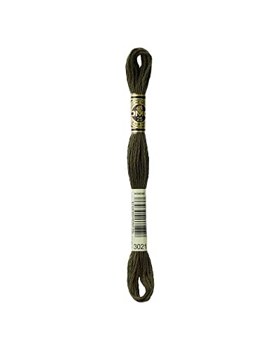 TOMASELLI MERCERIA Mouliné Spécial DmC Stickgarn Ref. 117mc dunkle Farbtöne - 3021 von TOMASELLI MERCERIA