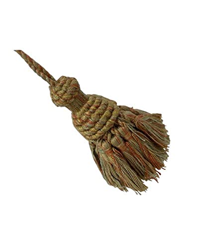 TOMASELLI MERCERIA Quaste, große Schlüssel, zweifarbig, matt, rot, Höhe 17 cm, Basis 8 cm, Rostgold TOMASELLI MERCERIA Quaste, große Schlüssel, zweifarbig, matt, rot, Höhe 17 cm, Basis 8 cm, Rostgold von TOMASELLI MERCERIA