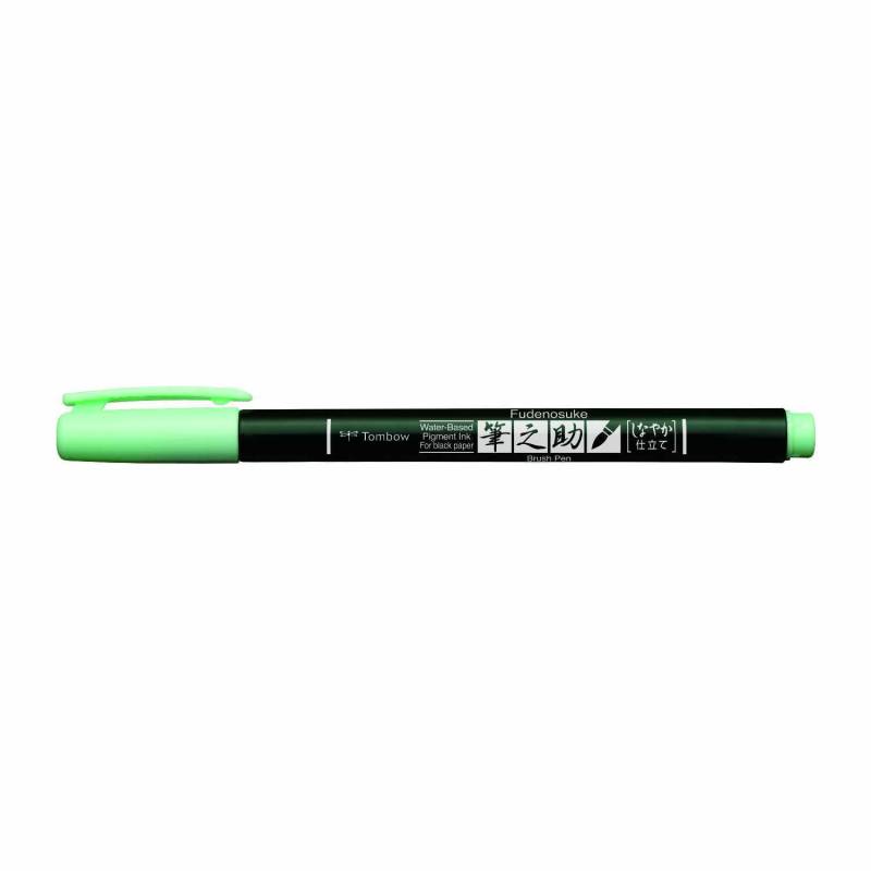 Tombow Fudenosuke Brush Pen Pastel Light Green von Tombow