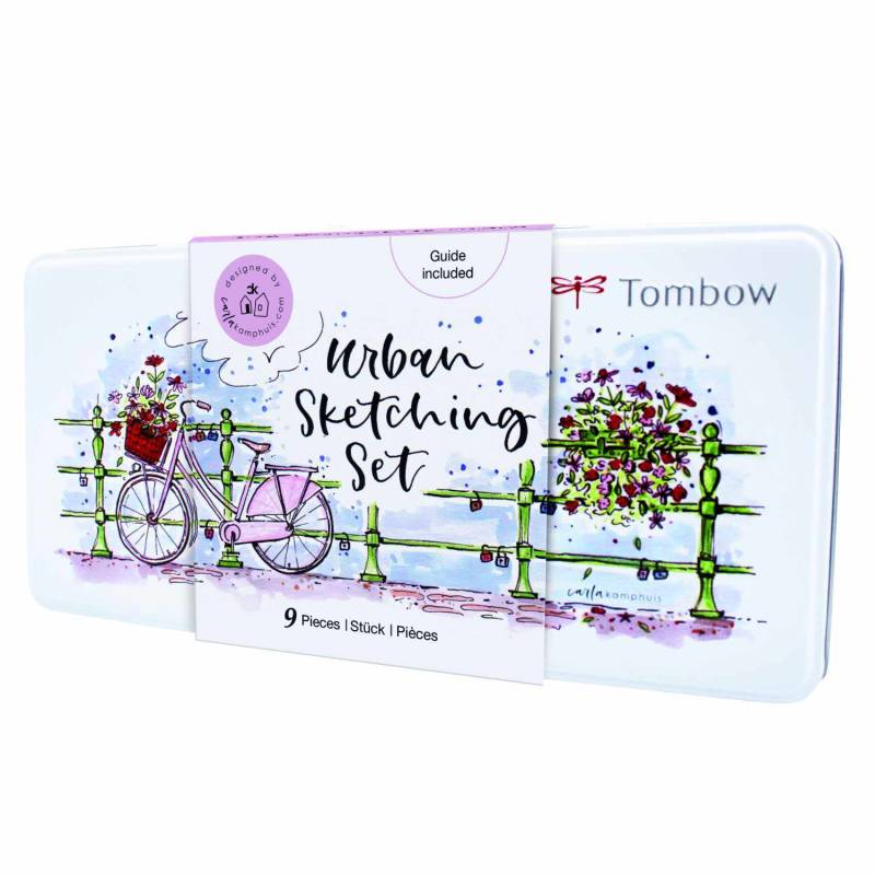 Tombow Urban Sketching Set Mehrfarbig von Tombow