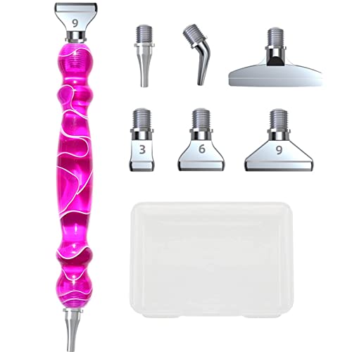 TONAUP Diamond Painting Pen Kits, DIY Diamant Malerei Stift Zubehör und Werkzeuge, 6 Styles 5d Drill Pen Schraubgewinde Ersatzköpfe Metal Pen Tip für Diamond Painting Pen TONAUP Diamond Painting Pen Kits, DIY Diamant Malerei Stift Zubehör und Werkzeuge, 6 Styles 5d Drill Pen Schraubgewinde Ersatzköpfe Metal Pen Tip für Diamond Painting Pen von TONAUP