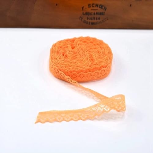 10Yard Spitzenbesatzband 14mm Breite Spitzenstoff weiße Baumwollspitze für DIY Nähen Stickerei Heimtextilien Accessoires 10Yard Spitzenbesatzband 14mm Breite Spitzenstoff weiße Baumwollspitze für DIY Nähen Stickerei Heimtextilien Accessoires von TONGRI