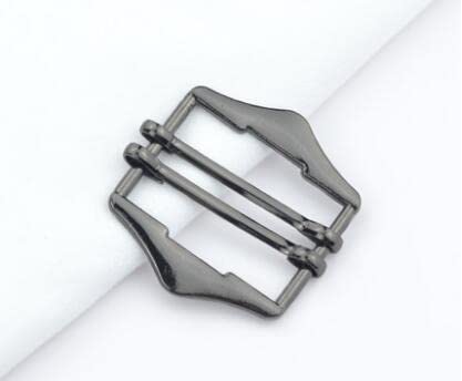 3 Stück/Packung Metall Zwei Schieber Tri-Glide Schnallen für Anzug Weste Schulter Leder Tasche Riemen Gürtelschieber Einstellschnalle von TONGRI