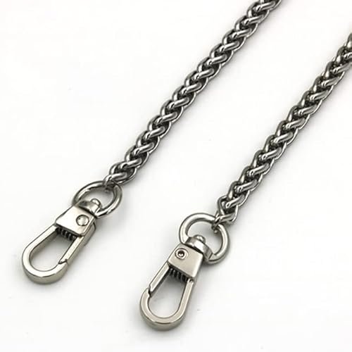 Stahl-Taschenkette – DIY 5 mm Gold, Silber, Gun Black, gebürstete Bronze Schulter Umhängetasche Kettenriemen für kleine Tasche, Kupplung Stahl-Taschenkette – DIY 5 mm Gold, Silber, Gun Black, gebürstete Bronze Schulter Umhängetasche Kettenriemen für kleine Tasche, Kupplung von TONGRI