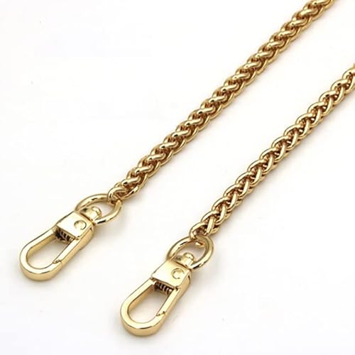 Stahl-Taschenkette – DIY 5 mm Gold, Silber, Gun Black, gebürstete Bronze Schulter Umhängetasche Kettenriemen für kleine Tasche, Kupplung Stahl-Taschenkette – DIY 5 mm Gold, Silber, Gun Black, gebürstete Bronze Schulter Umhängetasche Kettenriemen für kleine Tasche, Kupplung von TONGRI