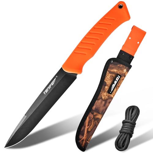 TONIFE Ares Full Tang Messer Feststehendes Messer mit Scheide und Paracord, 8Cr14MoV Klinge Outdoor Messer Camping Messer Überlebensmesser TONIFE Ares Full Tang Messer Feststehendes Messer mit Scheide und Paracord, 8Cr14MoV Klinge Outdoor Messer Camping Messer Überlebensmesser von TONIFE
