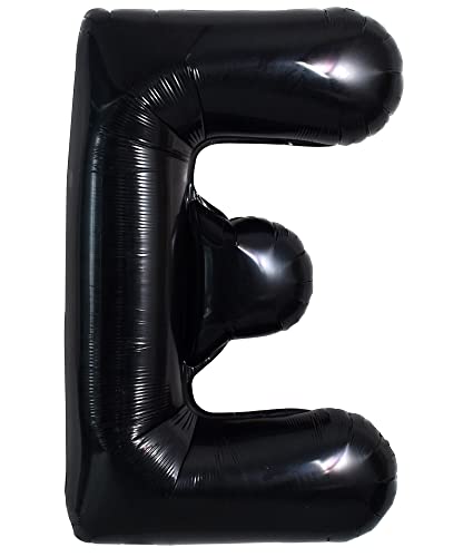 40 Zoll große schwarze E Buchstabe Ballons Jumbo Helium Ballons, Folie Mylar Big Alphabet Ballons für Geburtstagsfeier Jubiläum Valentinstag Zubehör Dekorationen 40 Zoll große schwarze E Buchstabe Ballons Jumbo Helium Ballons, Folie Mylar Big Alphabet Ballons für Geburtstagsfeier Jubiläum Valentinstag Zubehör Dekorationen von TONIFUL