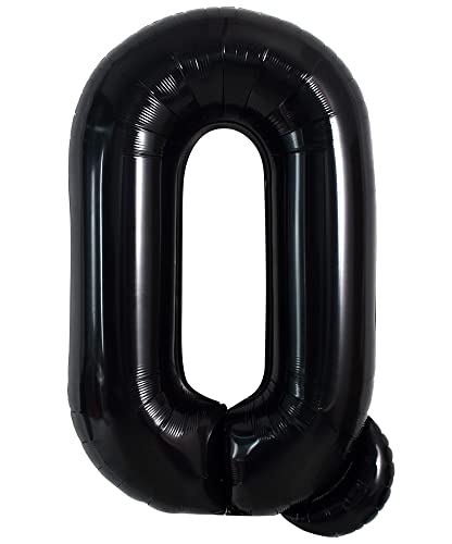 40 Zoll große schwarze Q Buchstabe Ballons Jumbo Helium Ballons, Folie Mylar Big Alphabet Ballons für Geburtstagsfeier Jubiläum Valentinstag Zubehör Dekorationen 40 Zoll große schwarze Q Buchstabe Ballons Jumbo Helium Ballons, Folie Mylar Big Alphabet Ballons für Geburtstagsfeier Jubiläum Valentinstag Zubehör Dekorationen von TONIFUL