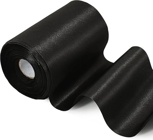 TONIFUL 10cm x 10M schwarzes band breit geschenkband große schleife satinband für auto Bogen Große Eröffnungszeremonie Schleifen Partydekoration Stuhl Hochzeit Der Valentinstag TONIFUL 10cm x 10M schwarzes band breit geschenkband große schleife satinband für auto Bogen Große Eröffnungszeremonie Schleifen Partydekoration Stuhl Hochzeit Der Valentinstag von TONIFUL