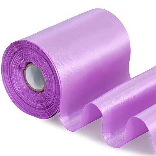 TONIFUL 10cm x 20M lila Farbe band breit geschenkband große schleife satinband für auto Bogen Große Eröffnungszeremonie Schleifen Partydekoration Stuhl Hochzeit Der Valentinstag Weihnachten TONIFUL 10cm x 20M lila Farbe band breit geschenkband große schleife satinband für auto Bogen Große Eröffnungszeremonie Schleifen Partydekoration Stuhl Hochzeit Der Valentinstag Weihnachten von TONIFUL